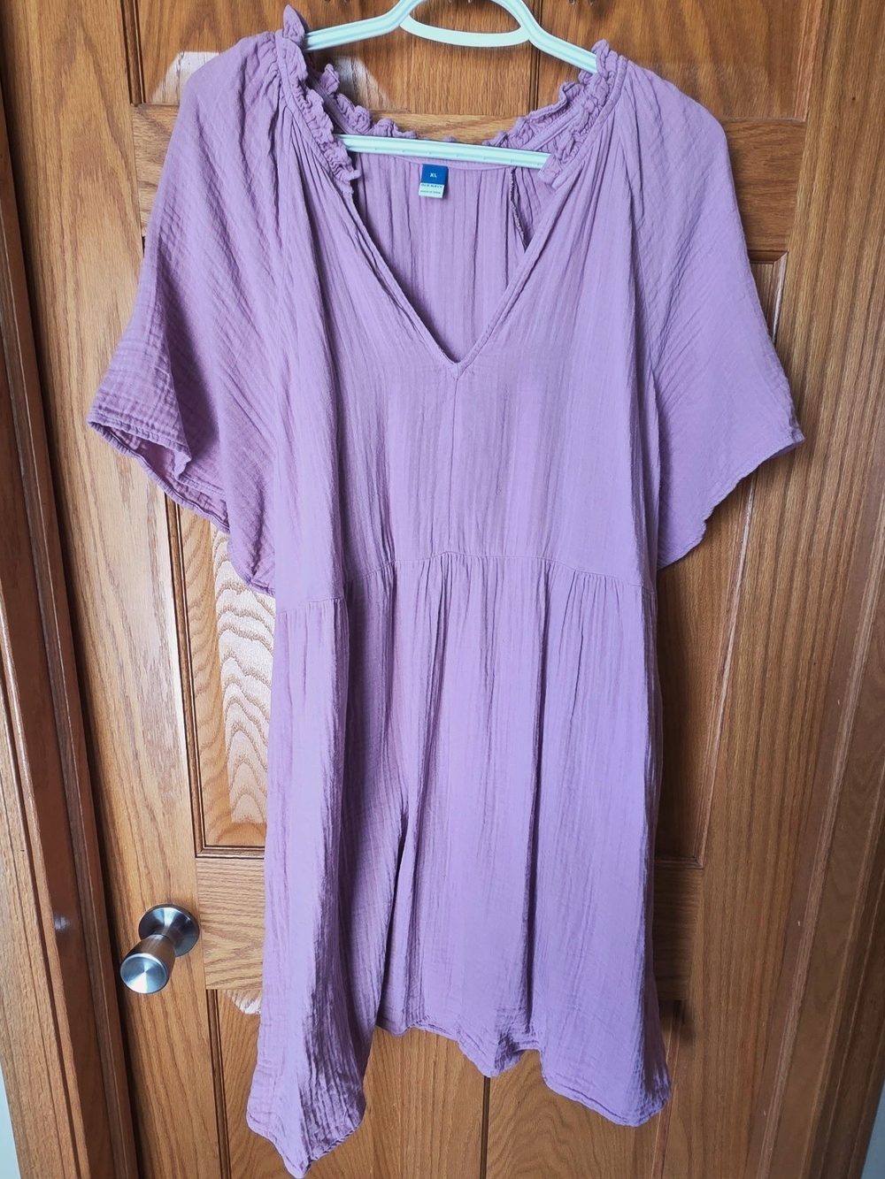 Old Navy Dusty Mauve V-Neck Tunic